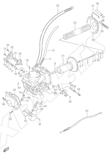 Billede til varegruppe CARBURETOR (FRONT)