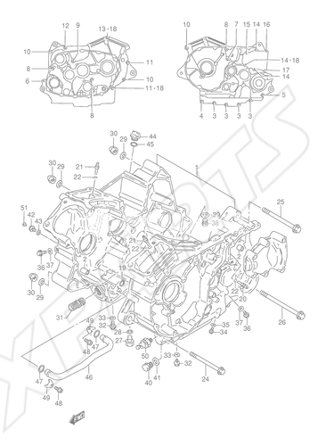 Billede til varegruppe CRANKCASE