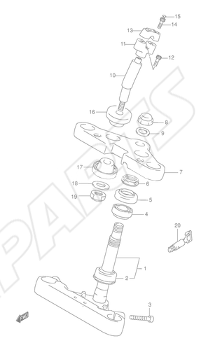 Bild für Kategorie STEERING STEM (MODEL K5)
