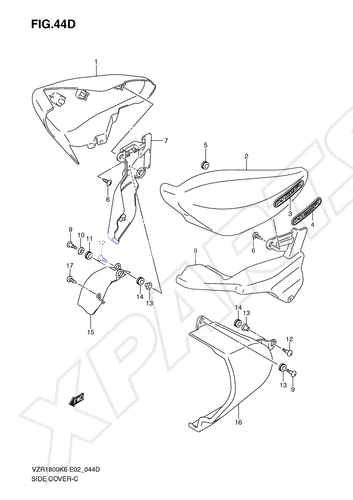 Billede til varegruppe SIDE COVER (VZR1800K9/ UFK9)