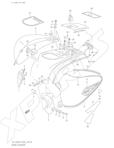 Billede til varegruppe SIDE COVER (MODEL K2)