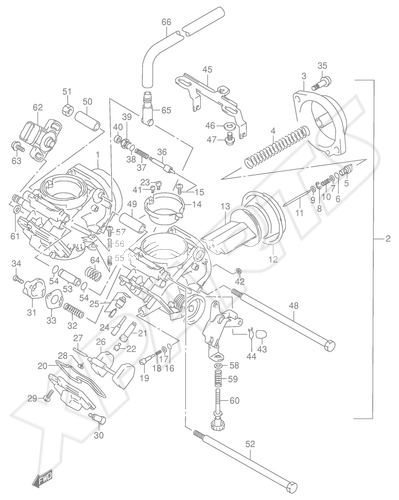 Billede til varegruppe CARBURETOR (MODEL K1/ K2/ K3/ K4)