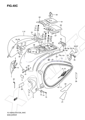 Billede til varegruppe SIDE COVER (MODEL K9)