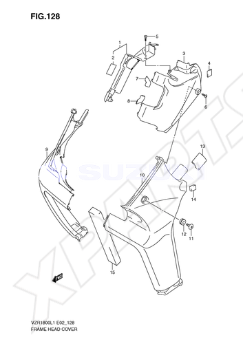 Billede til varegruppe FRAME HEAD COVER (VZR1800L1 E24)