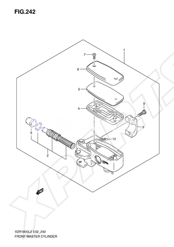 Billede til varegruppe FRONT MASTER CYLINDER (VZR1800ZL2 E51)