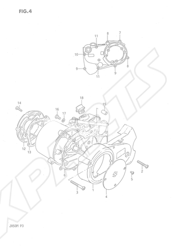 Billede til varegruppe CRANKCASE COVER