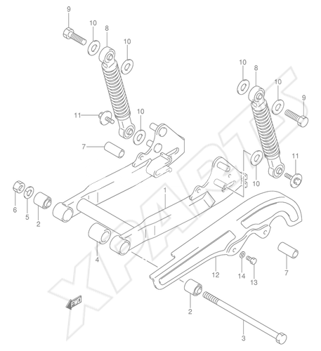 Billede til varegruppe REAR SWINGING ARM