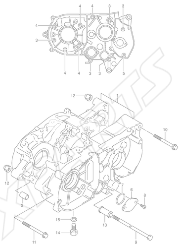 Bild für Kategorie CRANKCASE