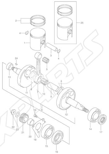 Bild für Kategorie CRANKSHAFT