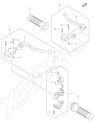 Bild für Kategorie HANDLE LEVER
