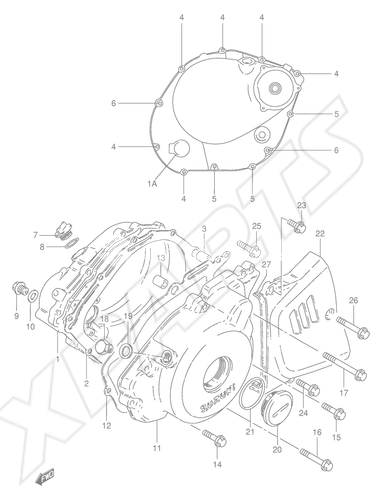 Billede til varegruppe CRANKCASE COVER
