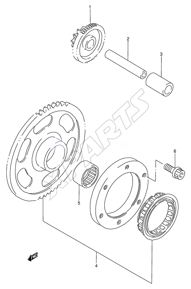 Billede til varegruppe STARTER CLUTCH