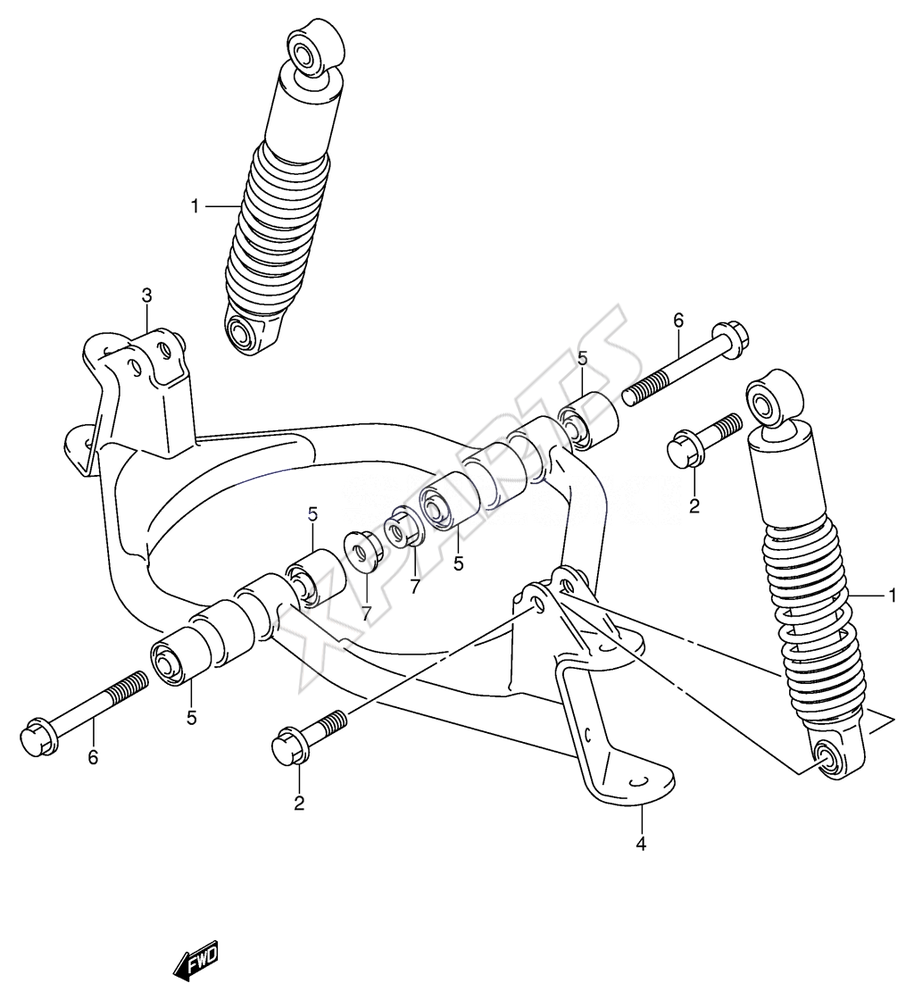Billede til varegruppe SUSPENSION ARM