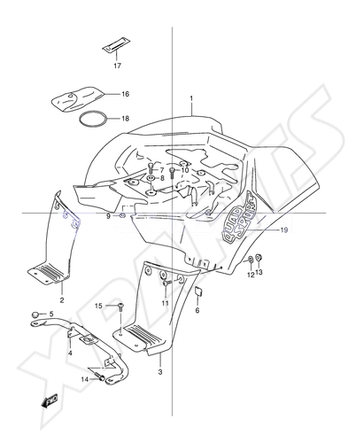 Billede til varegruppe REAR FENDER