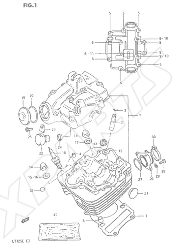 Billede til varegruppe CYLINDER HEAD