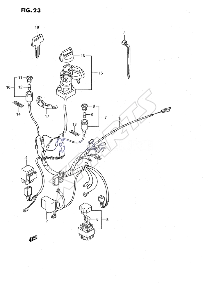 Billede til varegruppe WIRING HARNESS