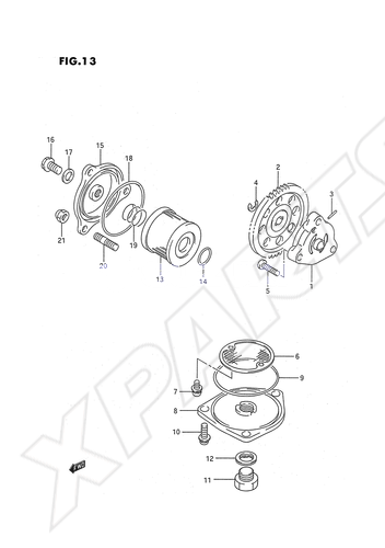 Billede til varegruppe OIL PUMP - FUEL PUMP