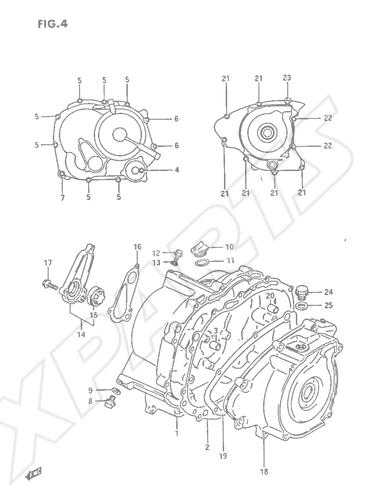Billede til varegruppe CRANKCASE COVER