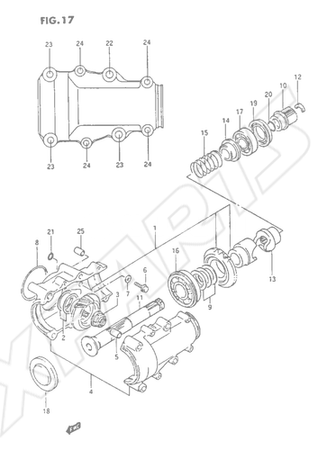Billede til varegruppe SECONDARY DRIVE GEAR