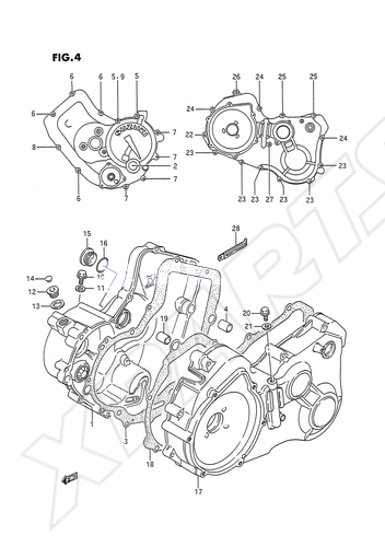 Billede til varegruppe CRANKCASE COVER