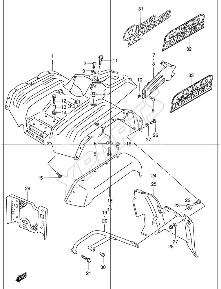 Billede til varegruppe FUEL TANK (MODEL K4)