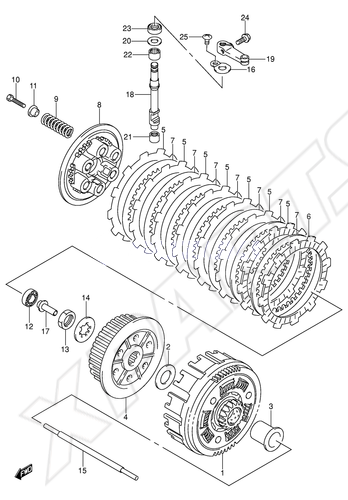Billede til varegruppe CLUTCH (MODEL K3/ K4)