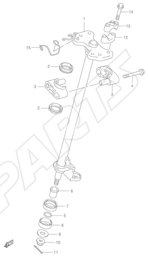 Billede til varegruppe STEERING SHAFT