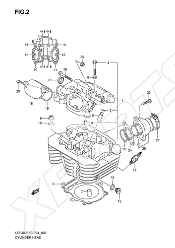 Billede til varegruppe CYLINDER HEAD