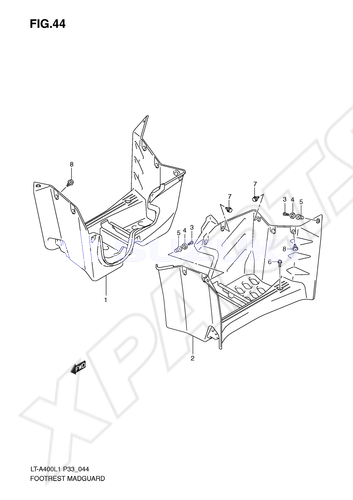 Bild für Kategorie FOOTREST MADGUARD
