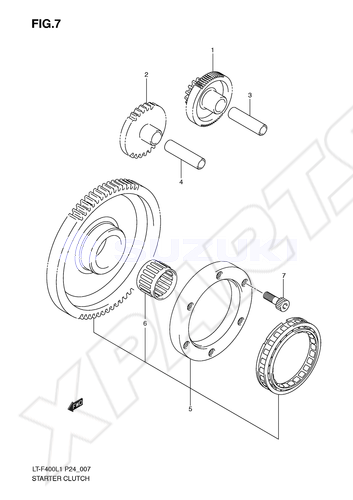 Billede til varegruppe STARTER CLUTCH