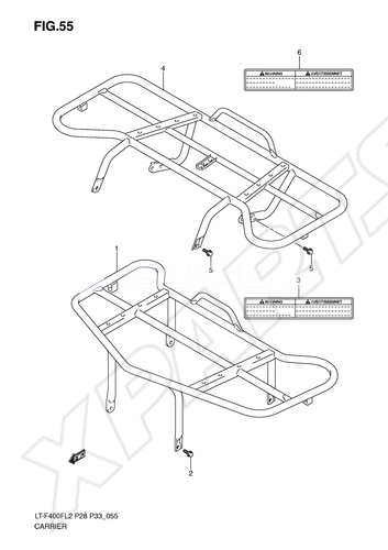 Billede til varegruppe CARRIER (LT-F400FZL2 P28)