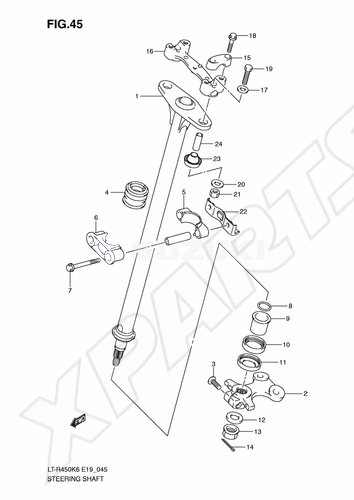 Billede til varegruppe STEERING SHAFT