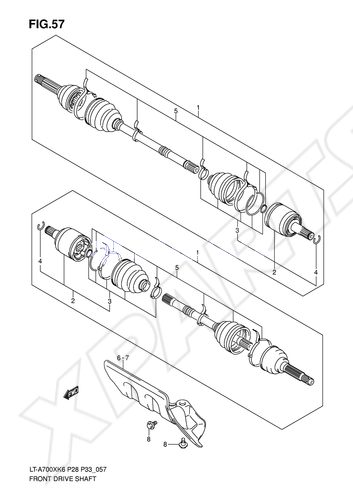 Billede til varegruppe FRONT DRIVE SHAFT