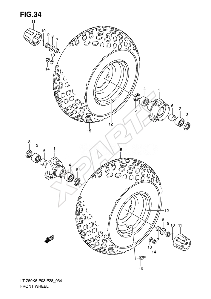 Billede til varegruppe FRONT WHEEL