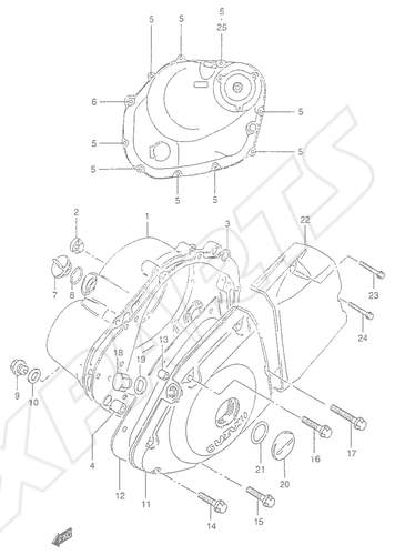 Billede til varegruppe CRANKCASE COVER