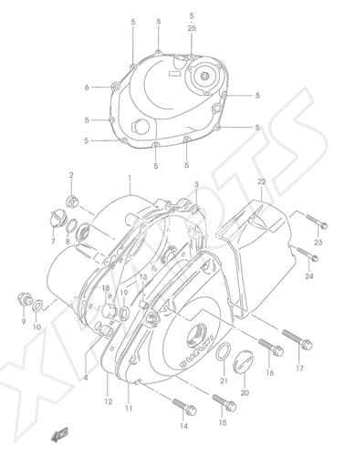 Billede til varegruppe CRANKCASE COVER