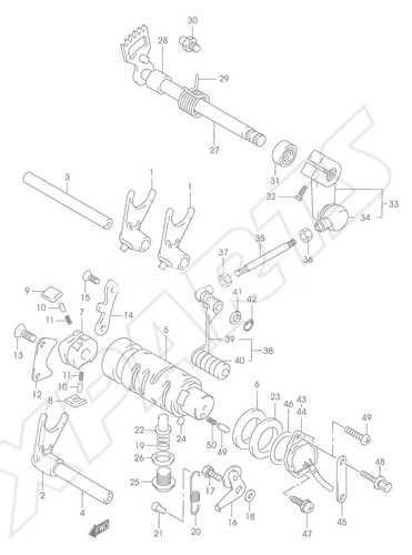 Billede til varegruppe GEAR SHIFTING (MODEL K3)