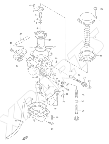 Billede til varegruppe CARBURETOR (MODEL K3)