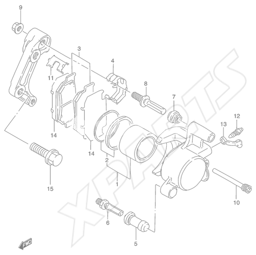 Billede til varegruppe FRONT CALIPER