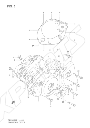 Billede til varegruppe CRANKCASE COVER