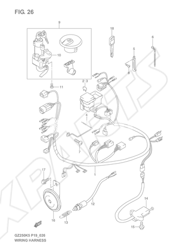 Billede til varegruppe WIRING HARNESS