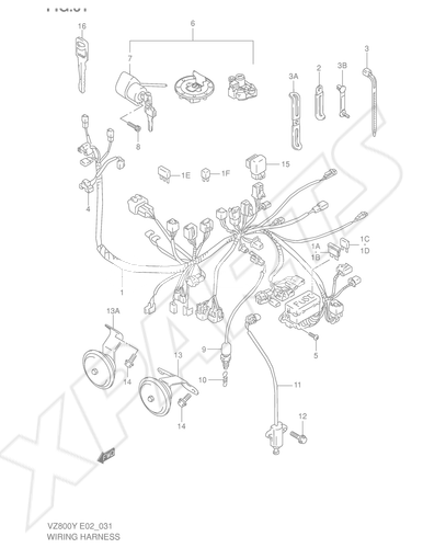 Billede til varegruppe WIRING HARNESS