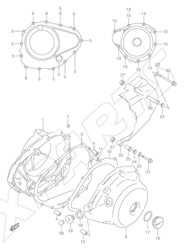 Billede til varegruppe CRANKCASE COVER
