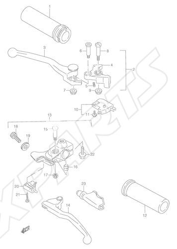 Billede til varegruppe HANDLE LEVER