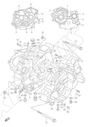 Billede til varegruppe CRANKCASE