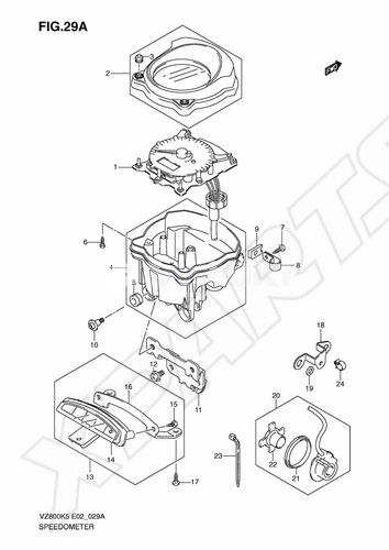 Billede til varegruppe SPEEDOMETER (MODEL K9)