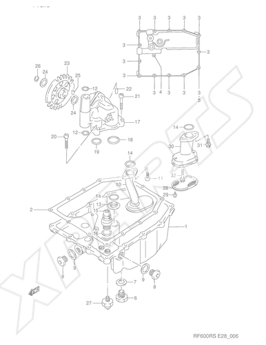 Billede til varegruppe OIL PAN - OIL PUMP