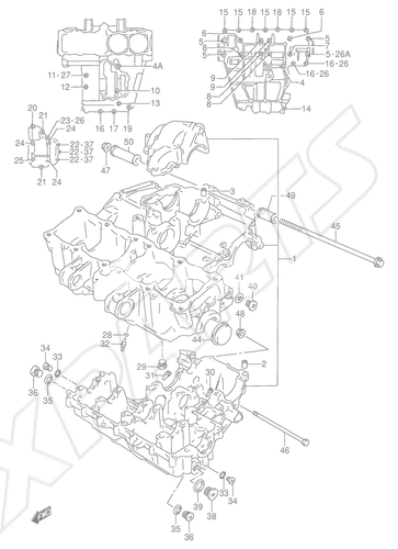 Billede til varegruppe CRANKCASE