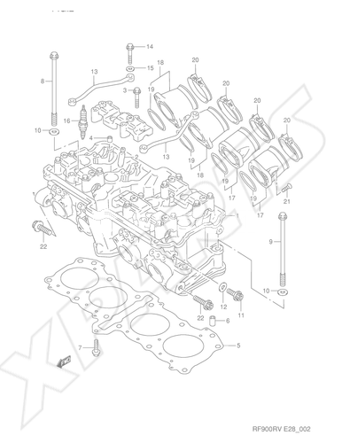 Billede til varegruppe CYLINDER HEAD