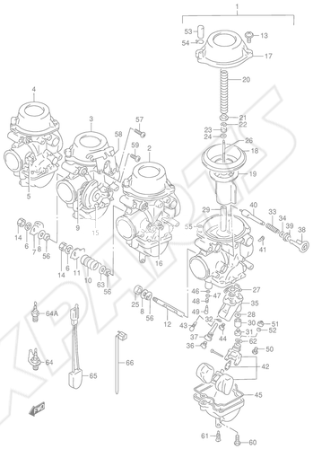 Billede til varegruppe CARBURETOR (MODEL T/ V/ W)